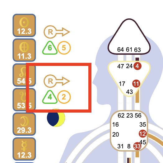 Right Arrow for External Markets in Human Design