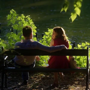 Couple in an intimate conversation