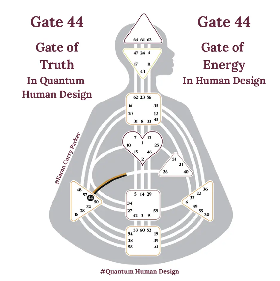 Human Design Gate 44 The Gate of Energy