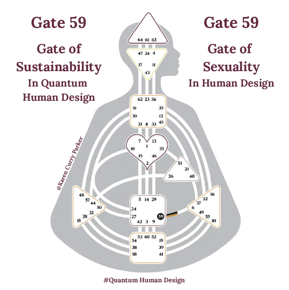 Human Design Gate 59 - The Gate of Sexuality