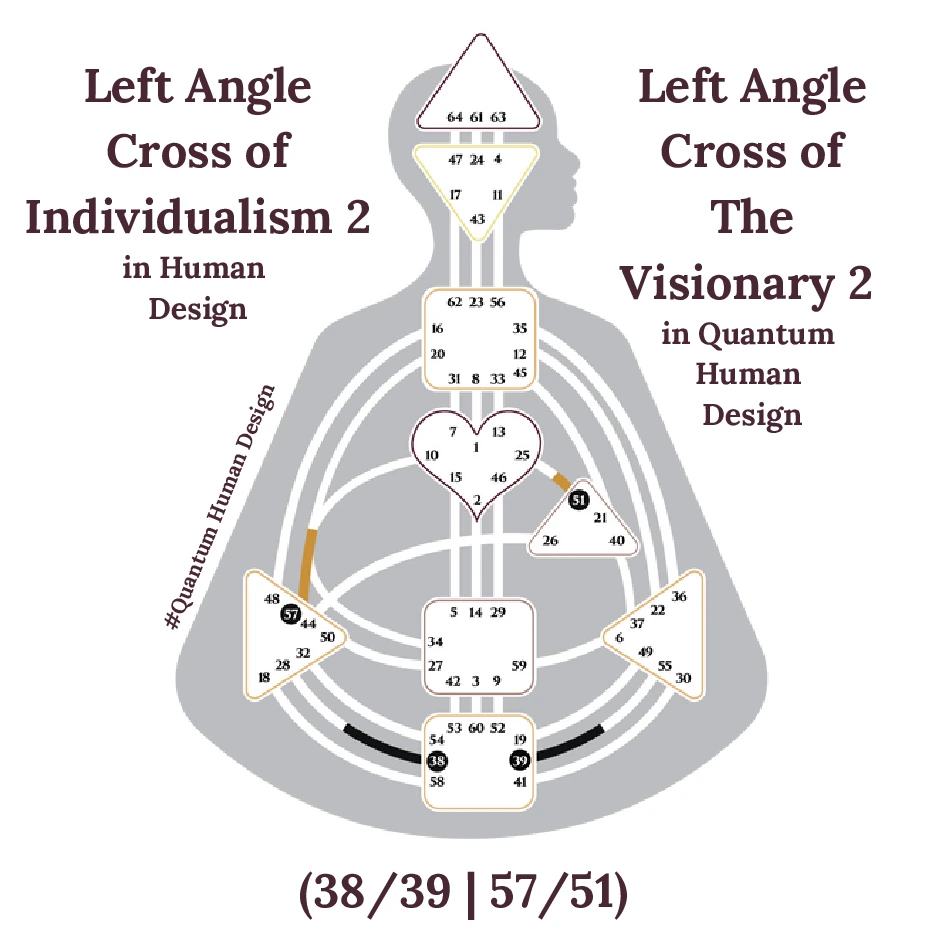 Left Angle Cross of Individualism 2 in Human Design