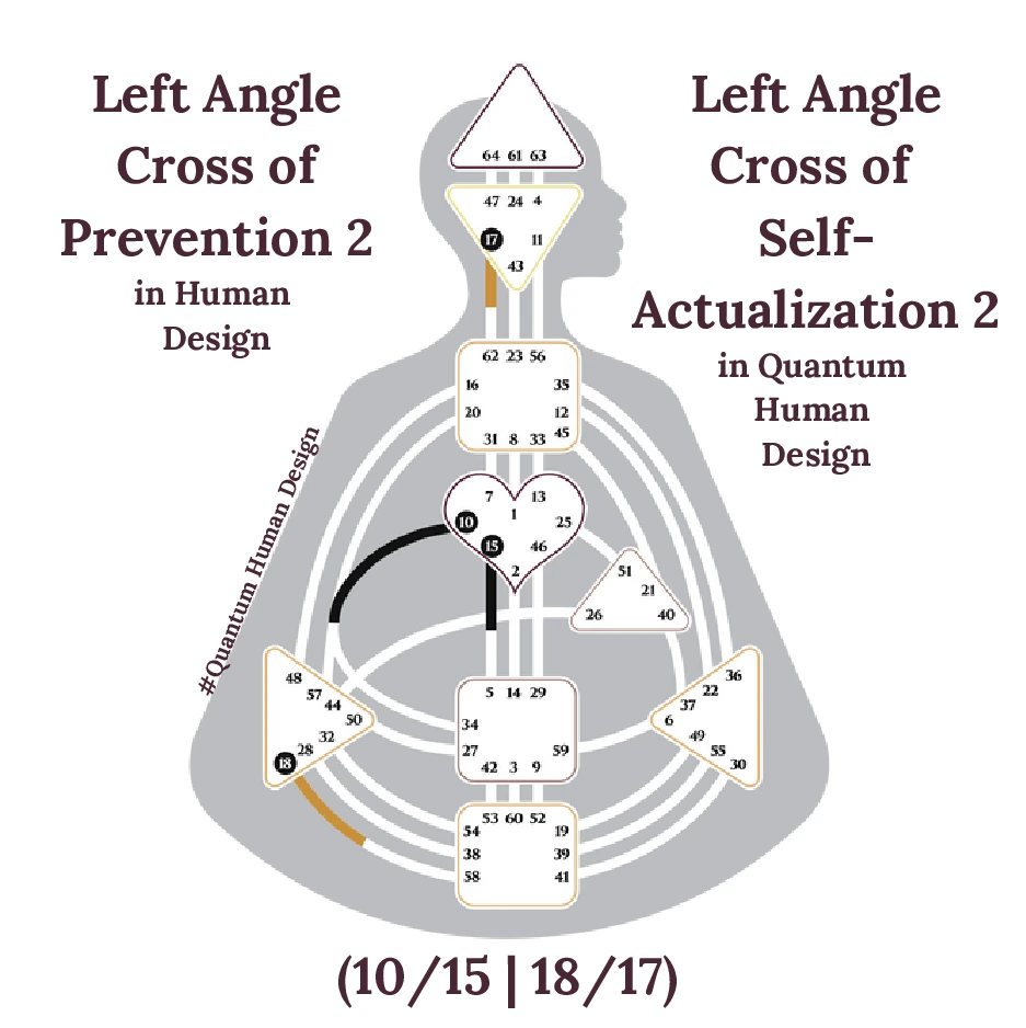 Left Angle Cross of Prevention 2 in Human Design