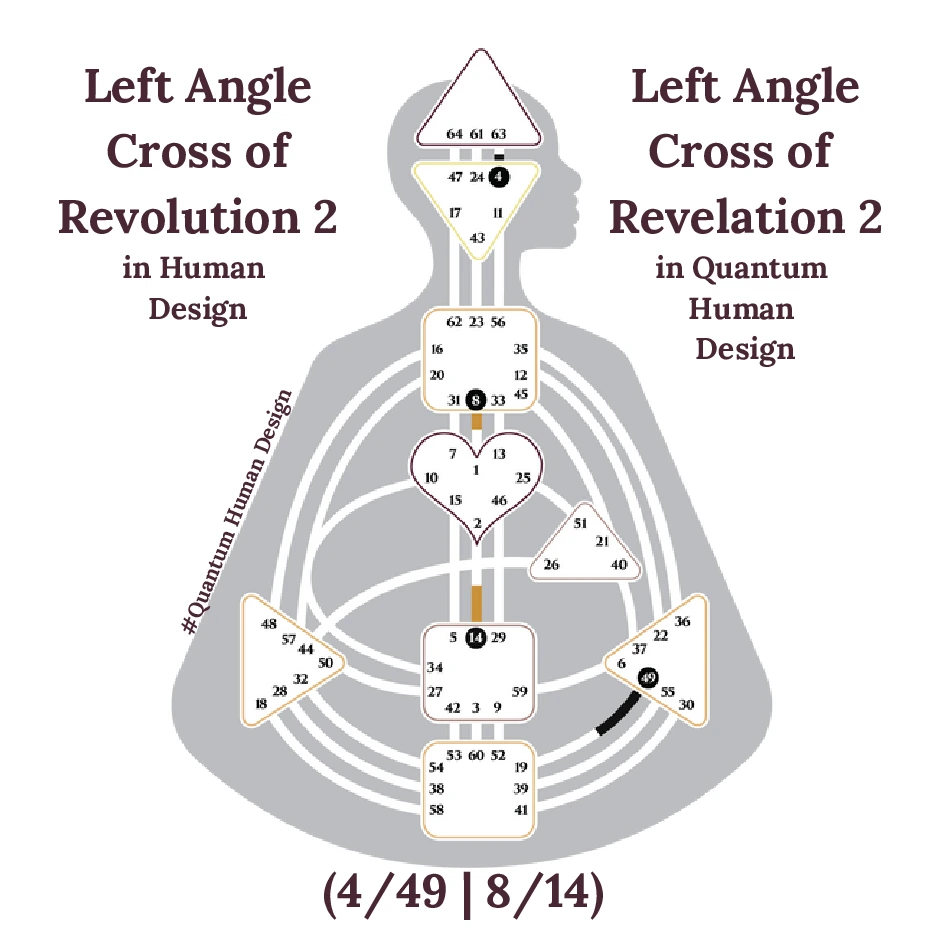 Left Angle Cross of Revolution 2 in Human Design